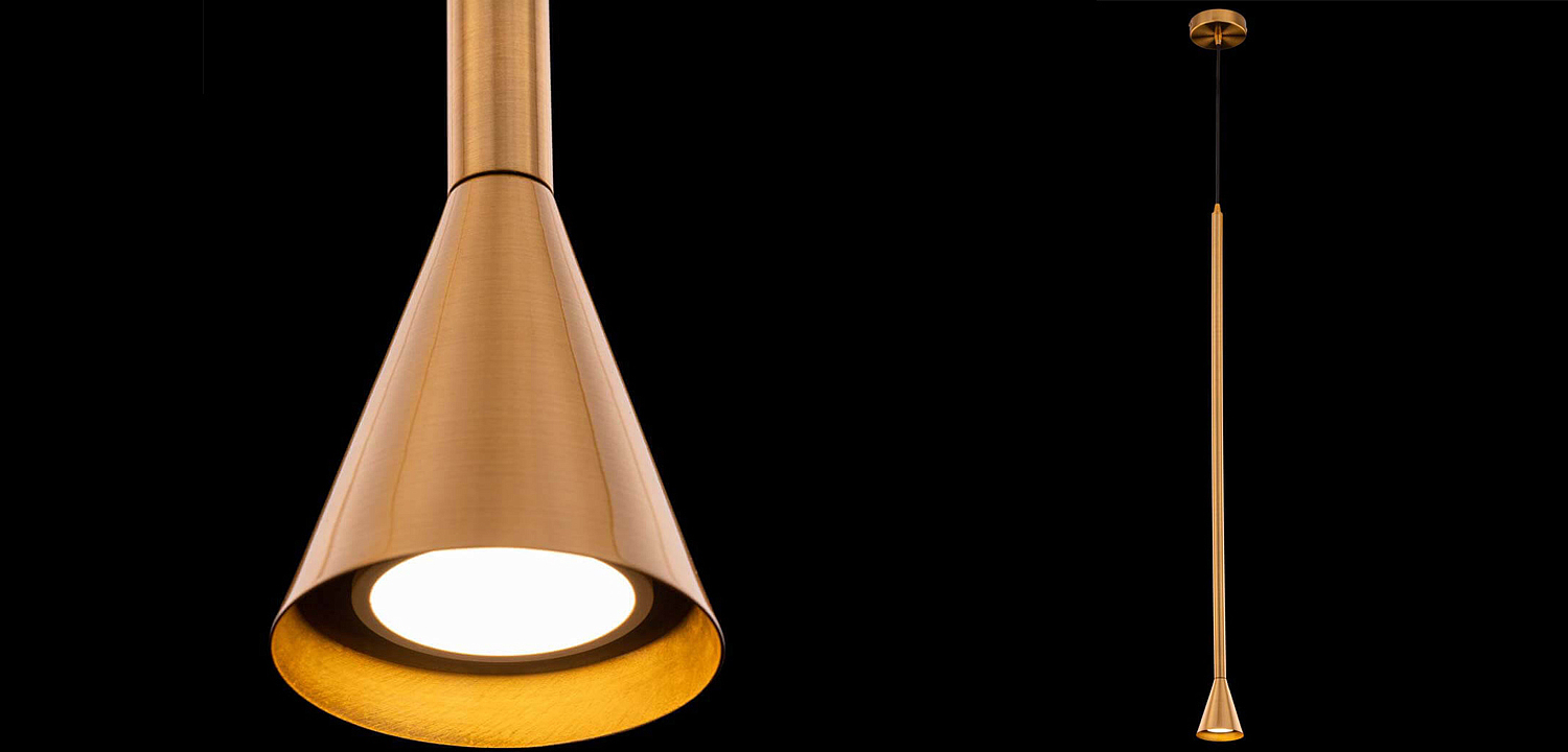 Подвесной светильник Austere gold Подвесной светильник Austere gold - Loft-Concept в Барнауле