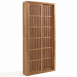 Шкаф из массива тика Okino Wood Cabinet варинант исполнения - 2 | Loft Concept в Барнауле