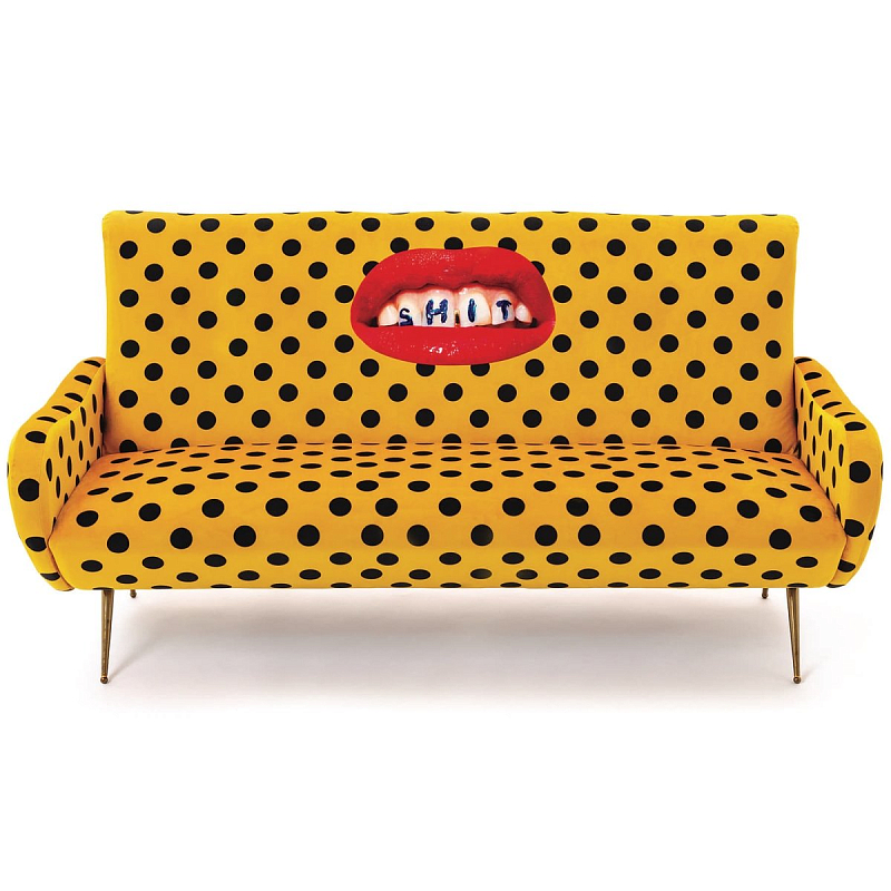 Диван Seletti Sofa Three Seater Shit Желтый Диван Seletti Sofa Three Seater Shit Желтый в Барнауле | Loft Concept
