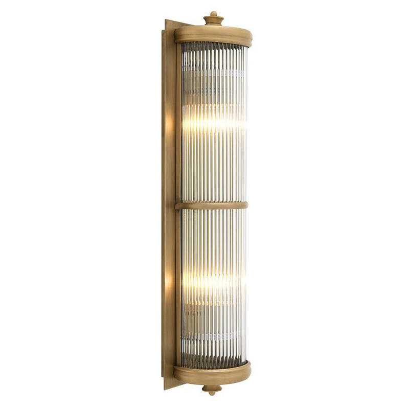 Бра Wall Lamp Glorious XL Brass Латунь Прозрачное Стекло Бра Wall Lamp Glorious XL Brass Латунь Прозрачное Стекло в Барнауле | Loft Concept