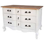 Комод бежевый в стиле Прованс Montmartre Provence Beige Wide варинант исполнения - 1 | Loft Concept в Барнауле