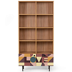 Широкий стеллаж с принтом Elise Rack варинант исполнения - 6 | Loft Concept в Барнауле