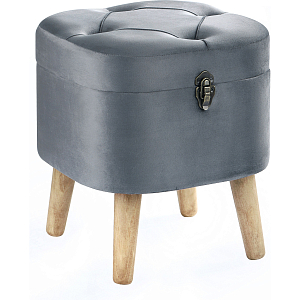 Пуф Leather with a snap