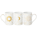 Кружка из фарфора с рисунком звезд и созвездий 300 мл Porcelain Astronomy Collection варинант исполнения - 1 | Loft Concept в Барнауле