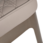 Стул барный светло-серый из экокожи Spectacular High Bar Stool варинант исполнения - 5 | Loft Concept в Барнауле