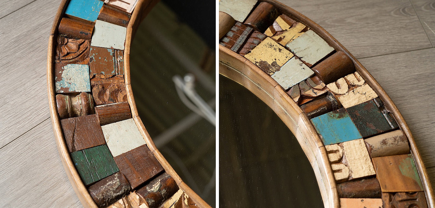 Зеркало Antique Wood Mirror Зеркало Antique Wood Mirror - Loft-Concept в Барнауле