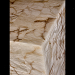 Торшер прямоугольный из натурального камня Calcite Geometry варинант исполнения - 10 | Loft Concept в Барнауле