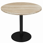 Стол обеденный с круглой столешницей светлый дуб Harris Collection варинант исполнения - 1 | Loft Concept в Барнауле