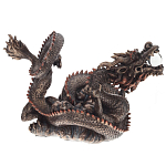 Декоративная статуэтка Дракон Фуцанлун Fuzanglong Dragon Brown Statuette варинант исполнения - 1 | Loft Concept в Барнауле