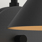 Бра с широким конусным плафоном с золотистой внутренней стороной Alora Mood варинант исполнения - 2 | Loft Concept в Барнауле