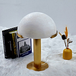 Настольная лампа c абажуром в форме купола из натурального камня  Heavenly Harmony варинант исполнения - 4 | Loft Concept в Барнауле