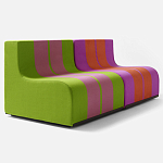 Дизайнерское кресло зеленое Poltronova Sofo Verosa Green Pink Armchair варинант исполнения - 3 | Loft Concept в Барнауле