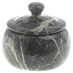 Сахарница из натурального камня Змеевик Stone Sugar Bowls варинант исполнения - 1 | Loft Concept в Барнауле