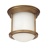 Потолочный светильник для ванных комнат с цилиндрическим стеклянным плафоном и одной лампой Hinkley варинант исполнения - 9 | Loft Concept в Барнауле