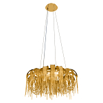 Люстра круглая подвесная с металлическими дугами и длинными цепочками 80 см Atlantis Chain варинант исполнения - 12 | Loft Concept в Барнауле