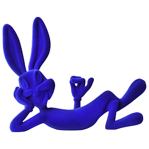 Декоративная статуэтка синий флок Bugs Bunny Blue Statuette