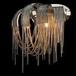 Бра с металиическими цепочками и дугообразными элементами Atlantis Chain варинант исполнения - 4 | Loft Concept в Барнауле