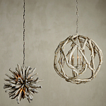 Подвесной светильник круглый в виде веток деревьев Starburst варинант исполнения - 2 | Loft Concept в Барнауле