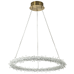 Кольцевая люстра украшенная кристаллами из хрусталя Gilbertine Crystals Ring Chandelier варинант исполнения - 2 | Loft Concept в Барнауле