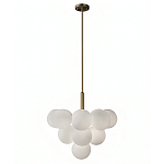 Люстра круглая со стеклянными сферами Maleficent варинант исполнения - 4 | Loft Concept в Барнауле