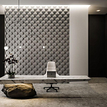 Гипсовая 3D Панель M-06 варинант исполнения - 1 | Loft Concept в Барнауле