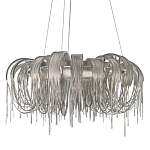 Люстра круглая подвесная с металлическими дугами и длинными цепочками 80 см Atlantis Chain варинант исполнения - 1 | Loft Concept в Барнауле