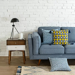 Чехол на подушку с двусторонним принтом и кисточками Ophelia Grove варинант исполнения - 4 | Loft Concept в Барнауле