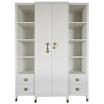 Большой шкаф с витриной Elsa Dreams White варинант исполнения - 6 | Loft Concept в Барнауле