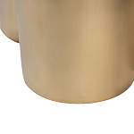 Стол журнальный круглый керамогранит белый Keramos варинант исполнения - 4 | Loft Concept в Барнауле