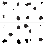 Плитка с узором Осколки варинант исполнения - 1 | Loft Concept в Барнауле