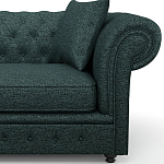 Мебельная ткань Шенилл темно-зеленый цвет 138 см T4-39 варинант исполнения - 6 | Loft Concept в Барнауле