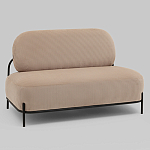 Диван Стоун велюр рельефный бежевый варинант исполнения - 1 | Loft Concept в Барнауле