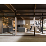 Кухонный гарнитур из массива дерева и металла HI-LINE 6 Dada Engenereed Kitchen варинант исполнения - 2 | Loft Concept в Барнауле