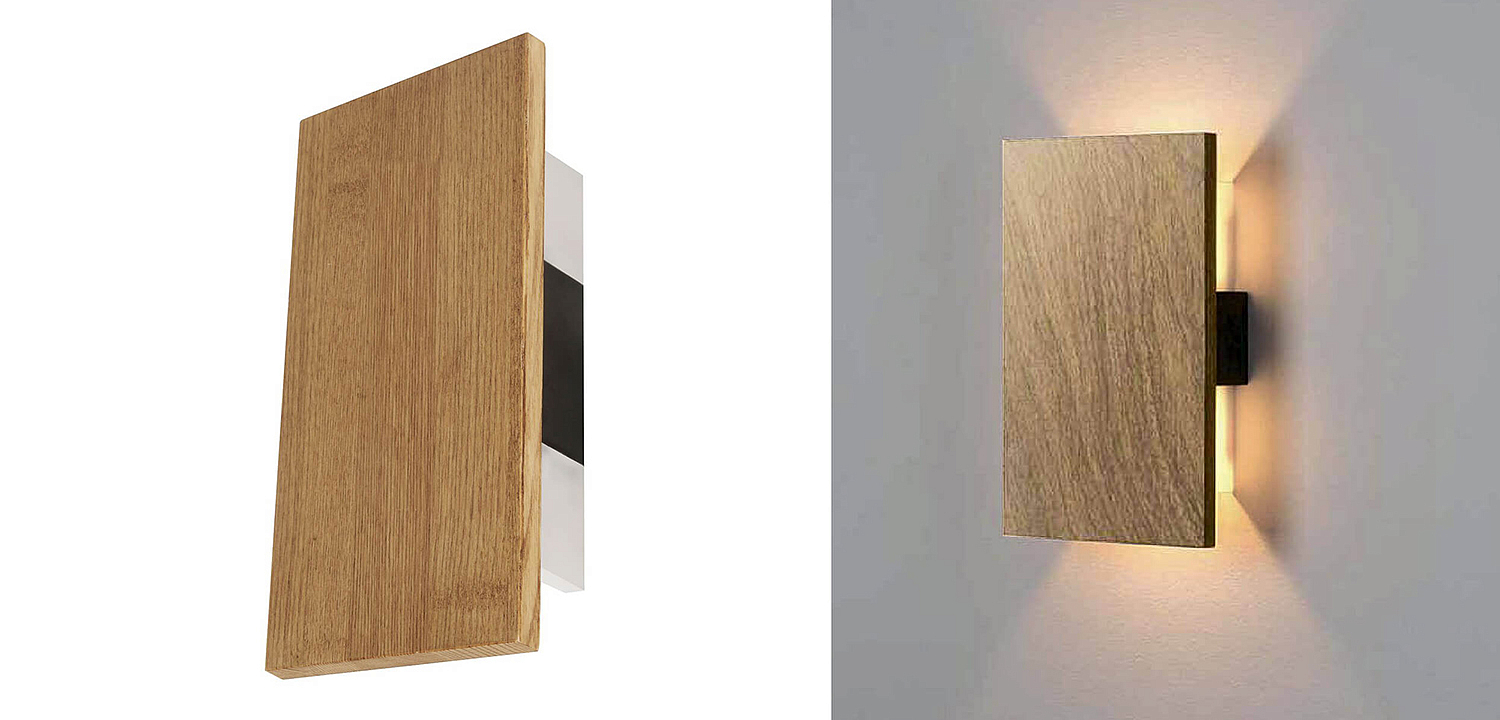 Бра Jordy Wooden Slab Wall Lamp Бра Jordy Wooden Slab Wall Lamp - Loft-Concept в Барнауле