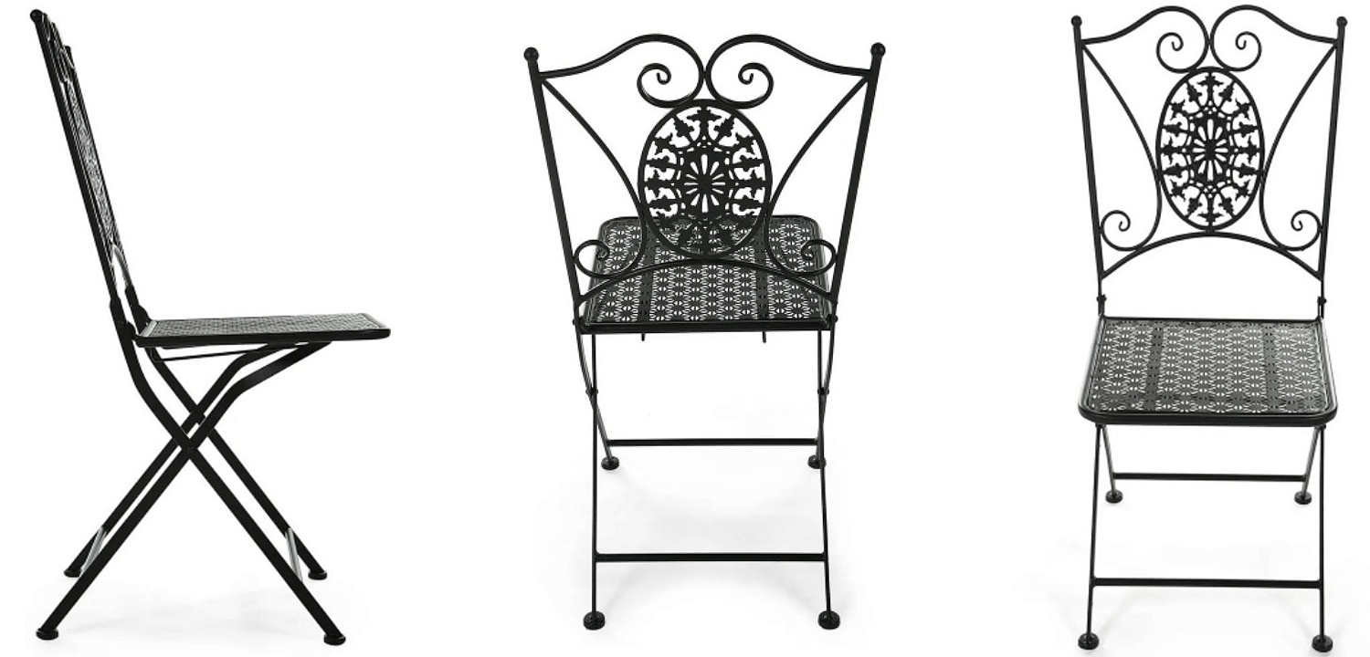 Стул Forged Patterns Eline Black Стул Forged Patterns Eline Black - Loft-Concept в Барнауле