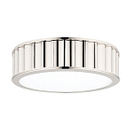 Потолочный светильник с гофрированным серебрянным абажуром Millennium варинант исполнения - 1 | Loft Concept в Барнауле