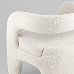 Кресло дизайнерское для лаунж зоны жемчужного цвета Pearl Lounge варинант исполнения - 5 | Loft Concept в Барнауле