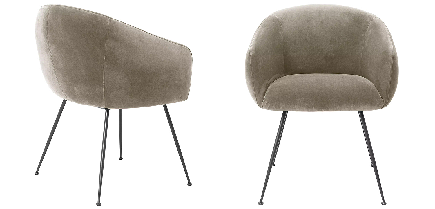 Стул Eichholtz Dining Chair Elbury Beige Стул Eichholtz Dining Chair Elbury Beige - Loft-Concept в Барнауле