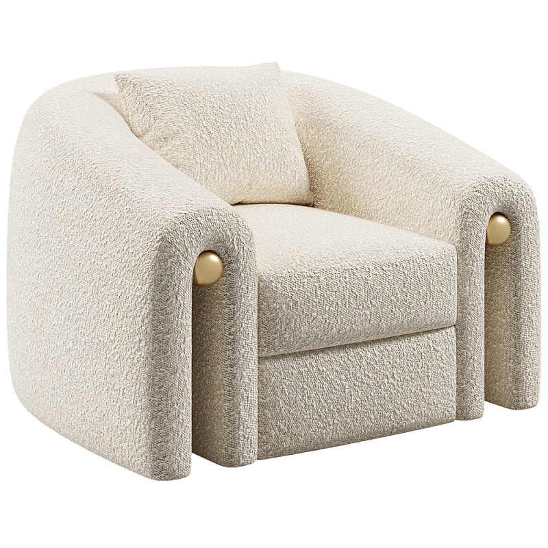 Дизайнерское комфортное Кресло Davis Armchair Дизайнерское комфортное Кресло Davis Armchair в Барнауле | Loft Concept