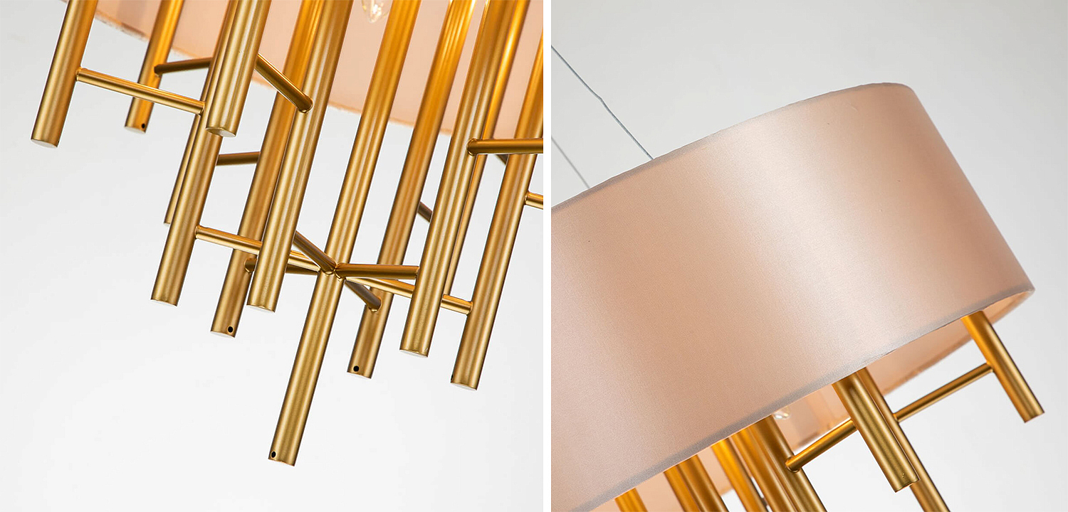 Люстра Oswell Lampshade Chandelier Люстра Oswell Lampshade Chandelier - Loft-Concept в Барнауле