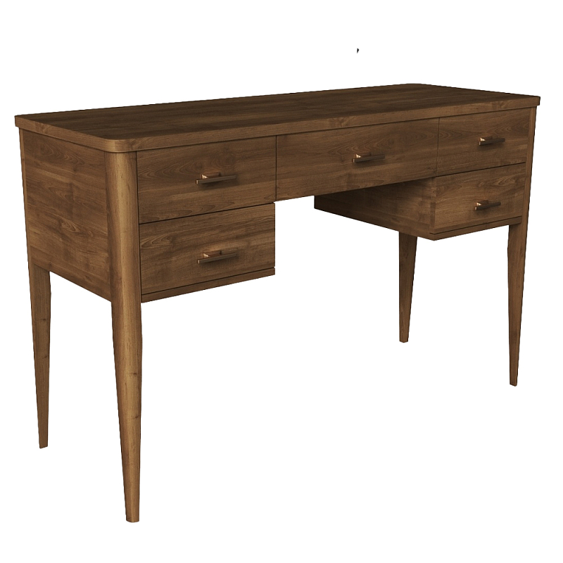 Стол письменный из массива бука Tasteful Furniture Коричневый Слоновая кость Стол письменный из массива бука Tasteful Furniture Коричневый Слоновая кость в Барнауле | Loft Concept