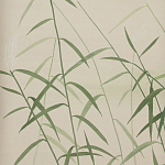 Обои ручная роспись Wild Grasses Special Colourway on Bleached Silver slub silk варинант исполнения - 1 | Loft Concept в Барнауле