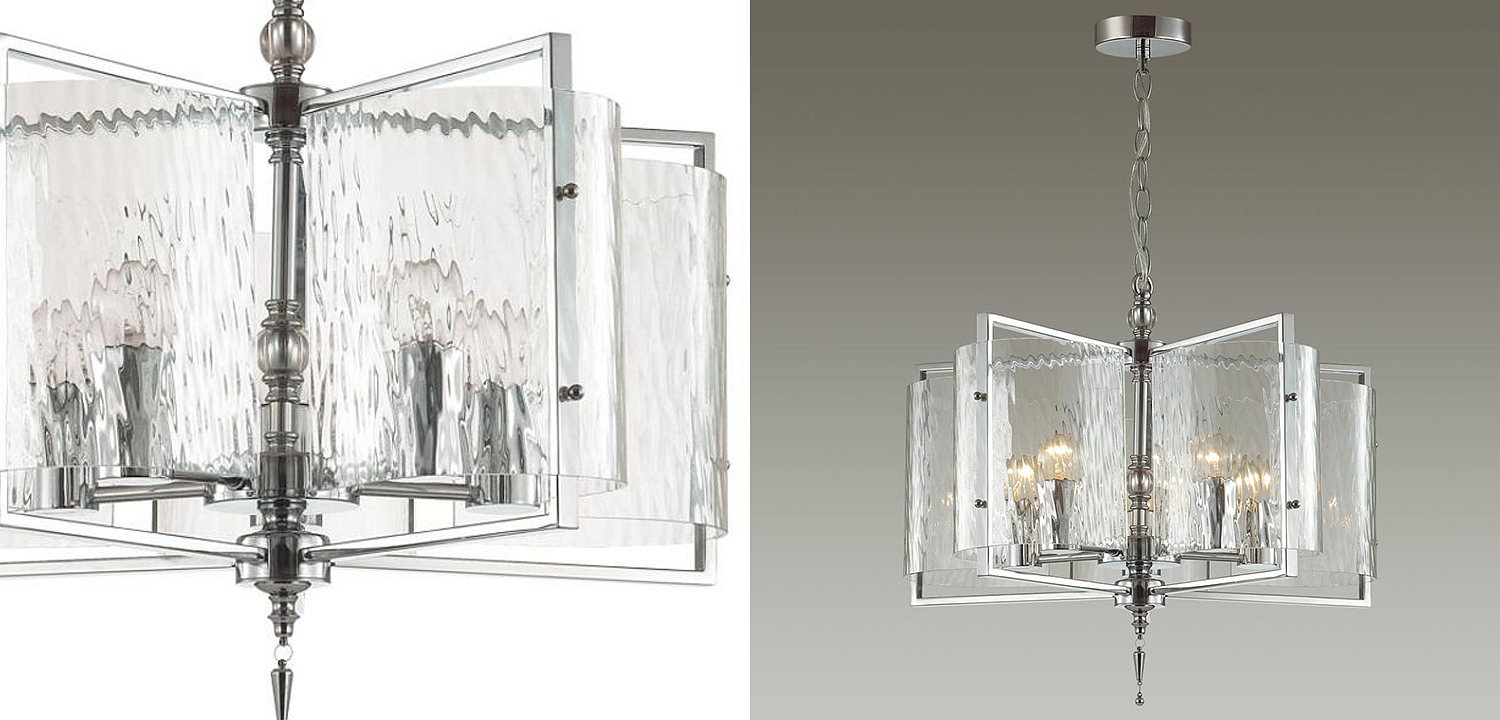 Люстра Karissa Chrome Chandelier 48 Люстра Karissa Chrome Chandelier 48 - Loft-Concept в Барнауле