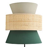 Бра с плетеным декором Bonnie Wicker Green Wall Lamp варинант исполнения - 1 | Loft Concept в Барнауле