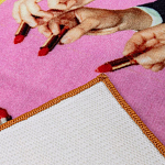 Коврик Seletti Lipstick Pink варинант исполнения - 1 | Loft Concept в Барнауле