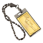 Флеш-карта брелок USB 2.0 на 32 гб с гравировкой символа знака зодиака Дева в подарочной коробке Metal Flash Drive варинант исполнения - 2 | Loft Concept в Барнауле