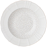 Обеденный сервиз белого цвета из фарфора на 6 персон 23 предмета Floral Charm варинант исполнения - 3 | Loft Concept в Барнауле