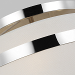 Потолочный светильник с белым тканевым абажуром Generation Lighting варинант исполнения - 3 | Loft Concept в Барнауле