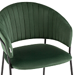 Стул в велюре зеленого цвета Horizon варинант исполнения - 6 | Loft Concept в Барнауле