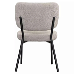 Стул мягкий с серо-бежевой буклированной обивкой Inspiration from Provence варинант исполнения - 4 | Loft Concept в Барнауле